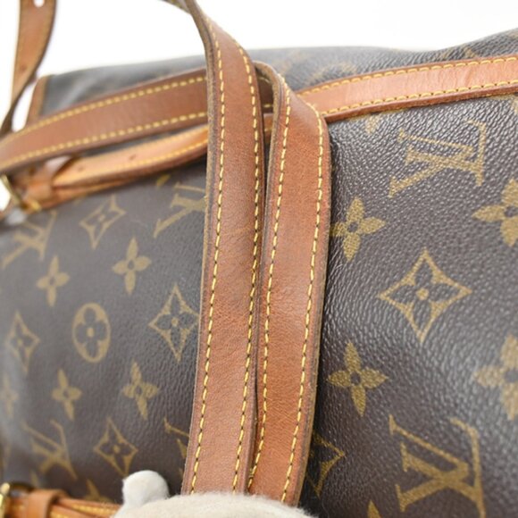 LOUIS VUITTON BUCKET GM Shoulder Tote Bag Monogram Leather Brown M42236 30YH451 - Picture 8 of 15